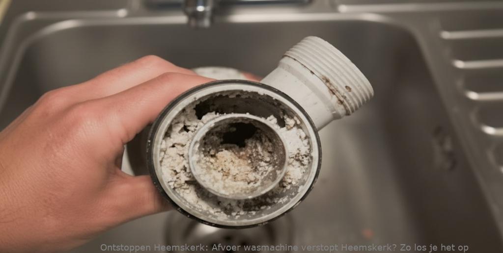 Afvoer wasmachine verstopt Heemskerk? Zo los je het op