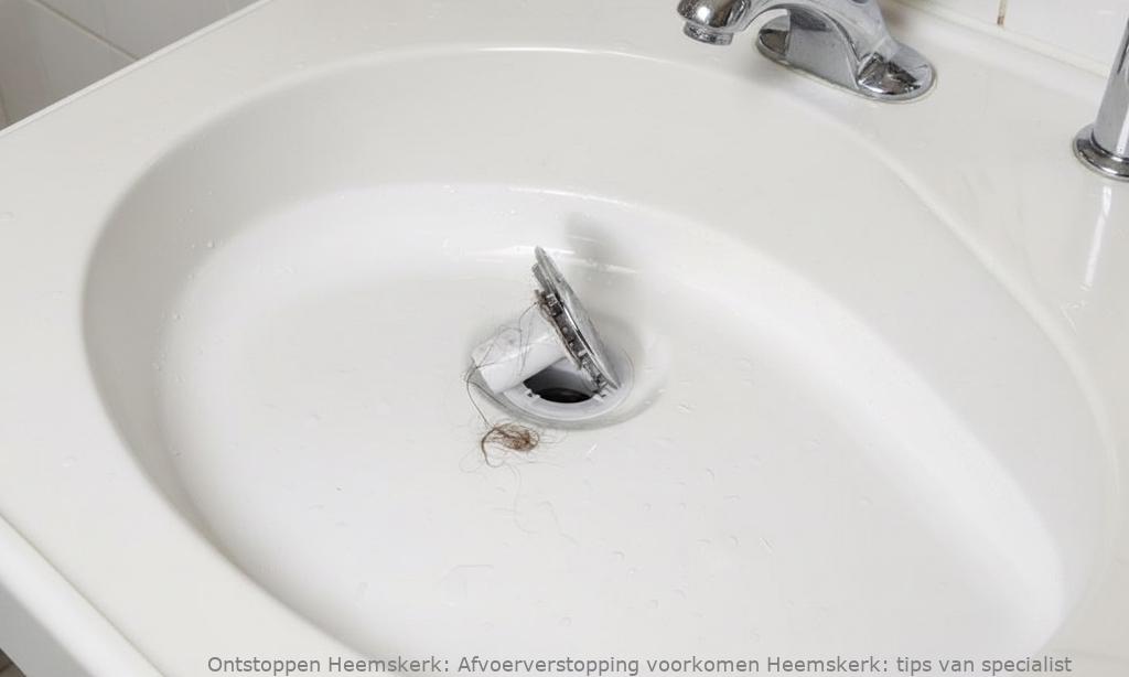 Afvoerverstopping voorkomen Heemskerk: tips van specialist