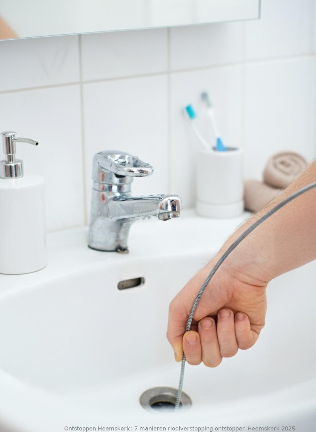 7 manieren rioolverstopping ontstoppen Heemskerk 2025