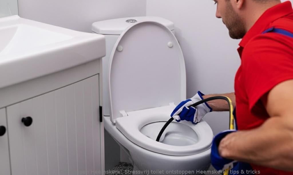 Stressvrij toilet ontstoppen Heemskerk: tips & tricks