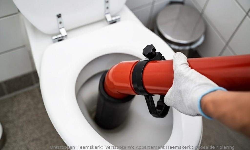 Verstopte Wc Appartement Heemskerk: gedeelde riolering