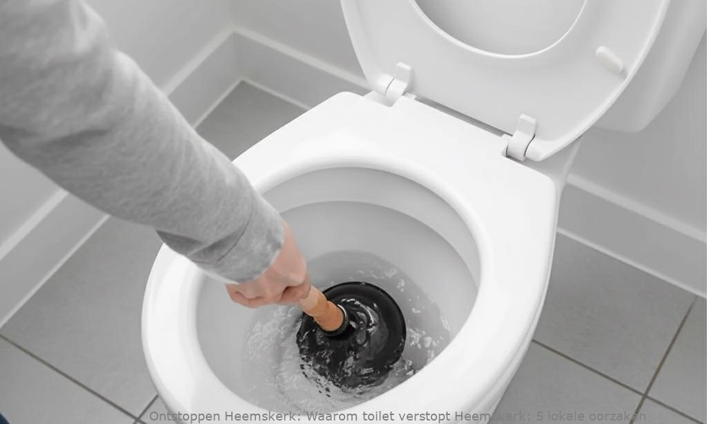 Waarom toilet verstopt Heemskerk: 5 lokale oorzaken