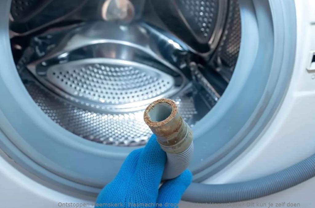 Wasmachine droger verstopt Heemskerk? Dit kun je zelf doen